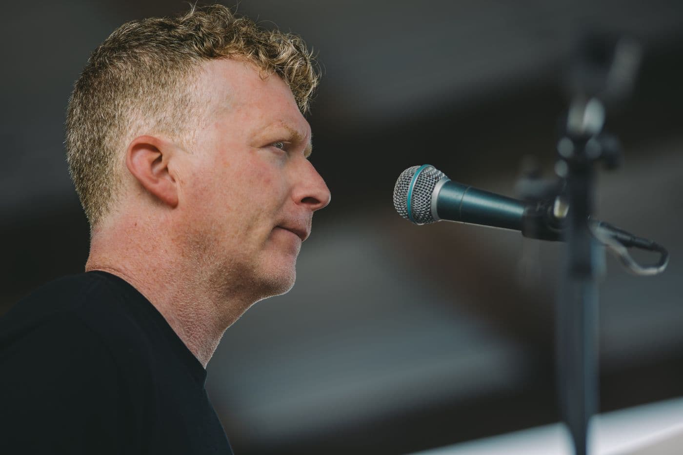 Musicians performing live at Lion Heart Music Fest