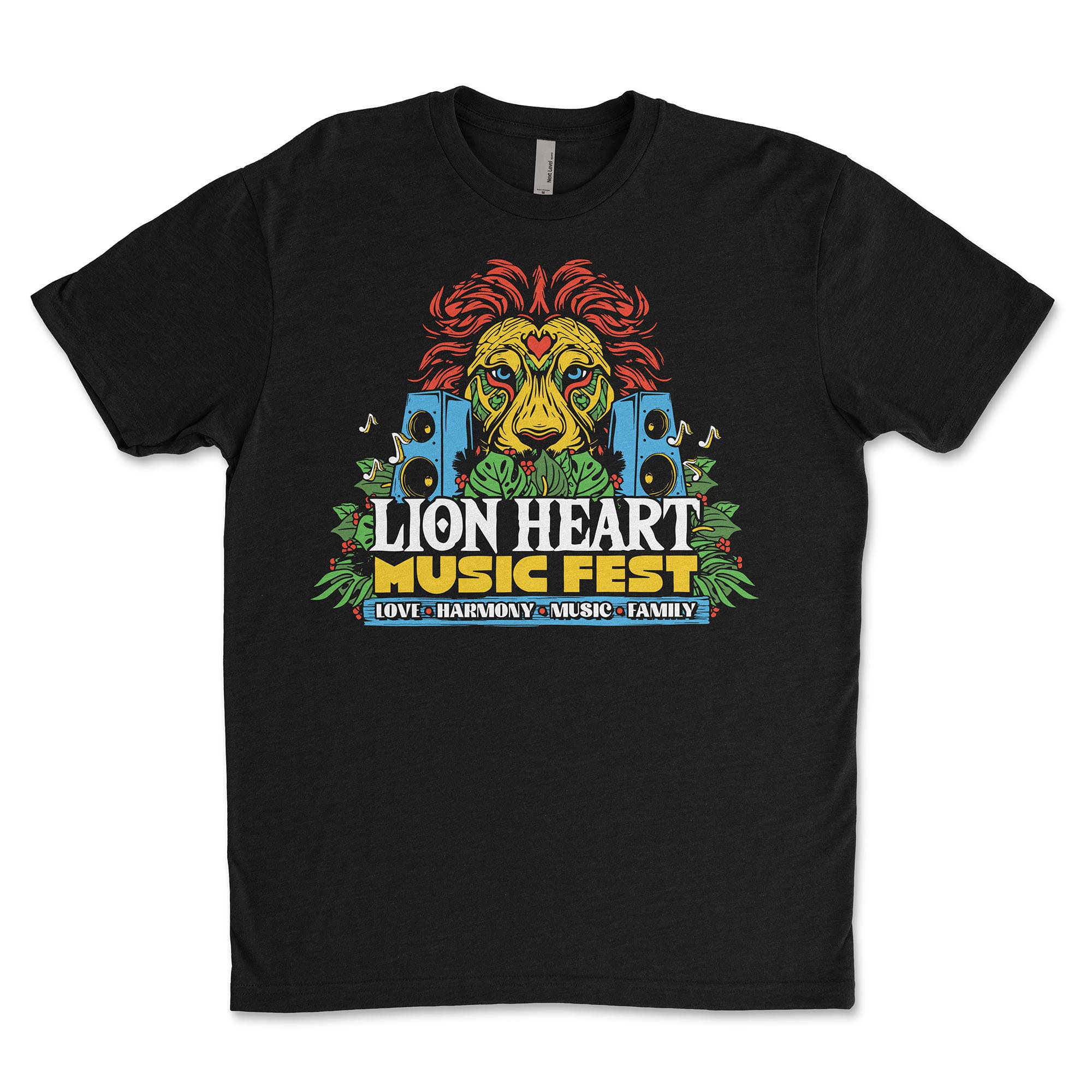 Lion Heart Tee — Design 1 — view 1