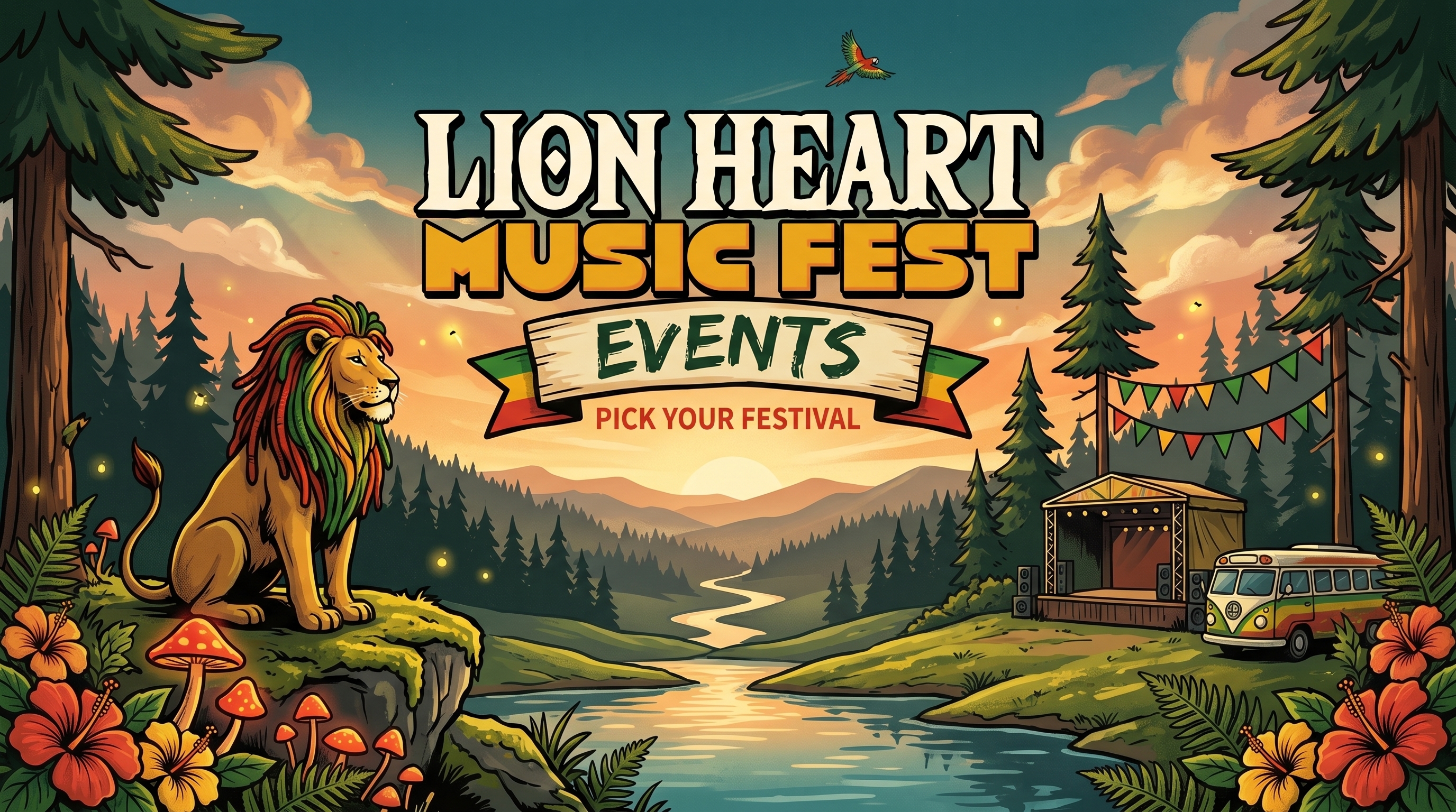 Lion Heart Music Fest — Events: Pick Your Festival